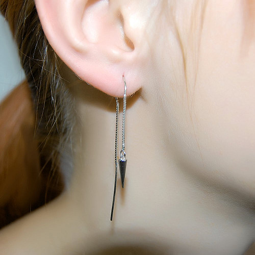 Серебряные серьги Silver Breeze без камней (1583982)