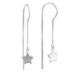 Серебряные серьги Silver Breeze без камней (1584026)