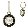 Серебряные серьги Silver Breeze с керамикой (0666983)