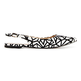 Босоножки JustFab Womens Rosalie Black Multi 36.5 Черный (FT1510068BKMI-36.5)