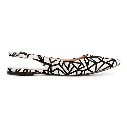 Босоножки JustFab Womens Rosalie Black Multi 36.5 Черный (FT1510068BKMI-36.5)