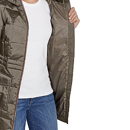 Парку Eddie Bauer Women Yukon Classic Down Parka LT TAUPE XS Сірий (5074LTAU-XS)