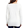 Пуловер Eddie Bauer Womens Sweater Lace-Up IVORY M Белый (7101830IV-M)