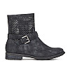 Ботинки JustFab Womens Telia Black 36.5 Черный (BS1615548BK-36.5)
