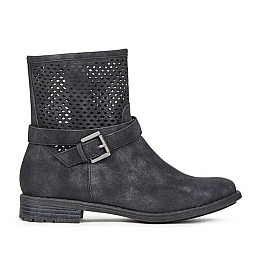 Ботинки JustFab Womens Telia Black 36.5 Черный (BS1615548BK-36.5)