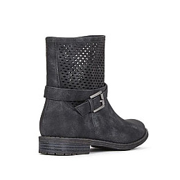 Черевики JustFab Womens Telia Black 36.5 Чорний (BS1615548BK-36.5)