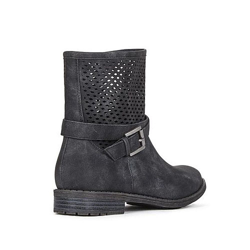 Ботинки JustFab Womens Telia Black 36.5 Черный (BS1615548BK-36.5)