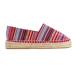 Эспадрильи JustFab Womens Trianne Pink Multi 36.5 Розовый (FT1510305PNMI-36.5)