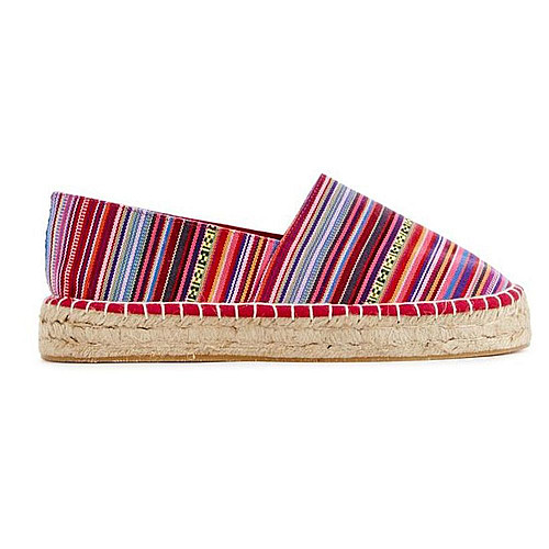 Эспадрильи JustFab Womens Trianne Pink Multi 36.5 Розовый (FT1510305PNMI-36.5)