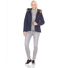 Пальто жіноче Geox W7420M 42 DARK NAVY (W7420MDKNV-42)
