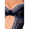 Корсет и стринги Passion Exclusive GISELE CORSET Черный L/XL (PS24604)