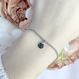 Срібний браслет SilverBreeze без каміння 17-20 розмір (1994160)