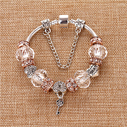 Женский браслет Jewel Antique Silver Plated JJt Cеребристый (AJ_brJJT)