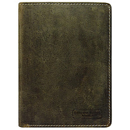 Портмоне мужское из натуральной кожи Always Wild Коричневый (N01HT brown)