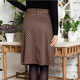 Спідниця MModa Арго 52 Коричнева (hub_pKsE48393)