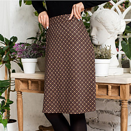 Спідниця MModa Арго 52 Коричнева (hub_pKsE48393)