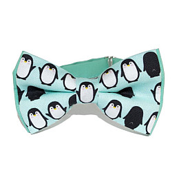 Набор детский Подтяжки И Бабочка Z-U С Пингвинами Ngu-4568 бирюзовый