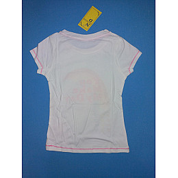 Футболка для дівчинки ND на зріст 116 см Білий (ю164)