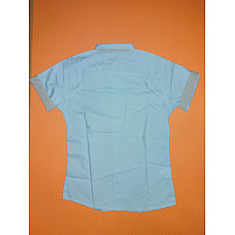 Рубашка Dast Gardin короткий рукав 134 см Голубой (ю110)