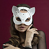 Маска кішки Feral Fillings Catwoman Mask натуральна шкіра Білий (SO3408)