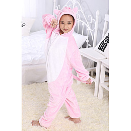 Пижама детская Kigurumba Свинка XL - рост 135 - 145 см Розовый с белым (K0W1-0044-XL)