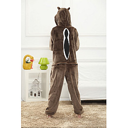 Кигуруми взрослая Kigurumba Бурундук M - рост 155 - 165 см Коричневый с белым (K1W1-0009-M)