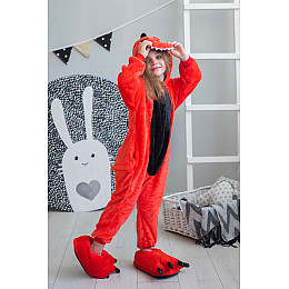Пижама Кигуруми детская BearWear Дракон/Динозавр M 115 - 125 см Красный (K0W1-0054-M)