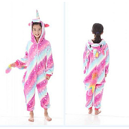 Піжама дитяча Kigurumba Єдиноріг New зірковий шлях S - зріст 105 - 115 см Різнокольоровий (K0W1-0058-S)