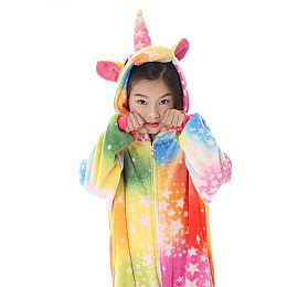 Піжама дитяча Kigurumba Єдиноріг New S - зріст 105 - 115 см Різнокольоровий (K0W1-0059-S)