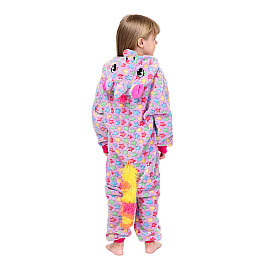 Пижама Кигуруми детская Kigurumba Единорог Стелла XS - рост 95 - 105 см Фиолетовый