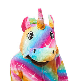 Пижама Кигуруми детская Kigurumba Единорог Брайт на молнии L - рост 125 - 135 см Разноцветный (K0W1-0074-L)