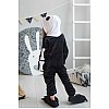 Пижама Кигуруми детская BearWear Скелет XL 135 - 145 см Черный