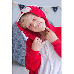 Пижама Кигуруми детская BearWear Лисенок M 115 - 125 см Красный (K0W1-0091-M)