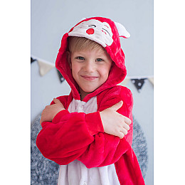 Пижама Кигуруми детская BearWear Лисенок M 115 - 125 см Красный (K0W1-0091-M)