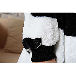 Пижама Кигуруми детская Kigurumba Коровка Милка L - рост 125 - 135 см Черно-белый (K0W1-0035-L)