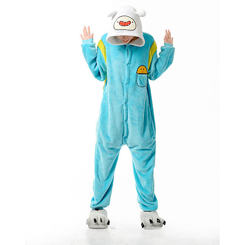 Пижама Кигуруми взрослая Kigurumba Фин Adventure Time L - рост 165 - 175 см Голубой (K1W1-0087-L)