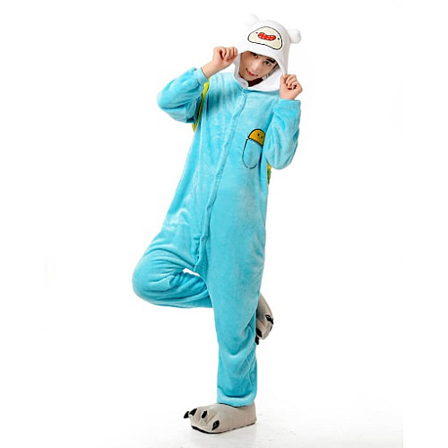 Пижама Кигуруми взрослая Kigurumba Фин Adventure Time L - рост 165 - 175 см Голубой (K1W1-0087-L)