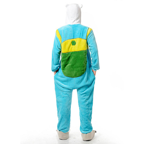 Пижама Кигуруми взрослая Kigurumba Фин Adventure Time L - рост 165 - 175 см Голубой (K1W1-0087-L)