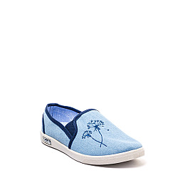 Женские слипоны Kredo 36 Джинс (16-142)