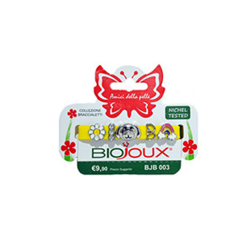 Браслет силіконовий Biojoux BJB003 Charms Bracelet MIX 3 Yellow (4667)