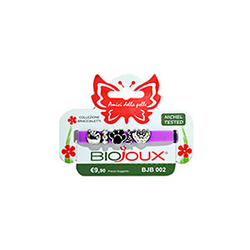 Браслет силіконовий Biojoux BJB002 Charms Bracelet MIX 2 Lilac (4666)