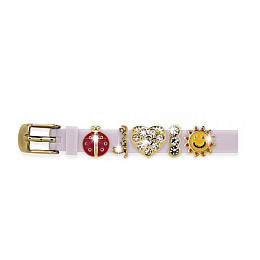 Браслет силіконовий Biojoux BJB005 Charms Bracelet MIX 5 White (4669)