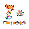 Браслет силіконовий Biojoux BJB008 Charms Bracelet MIX 8 Redhead