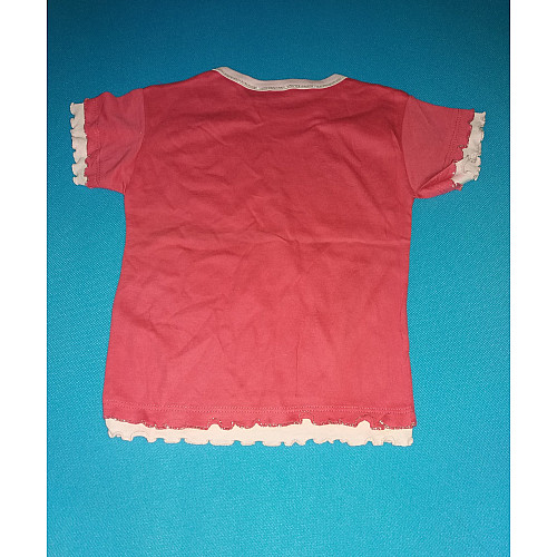 Футболка для дівчинки Lady Pink на зріст 110 см. Рожевий(ю387)