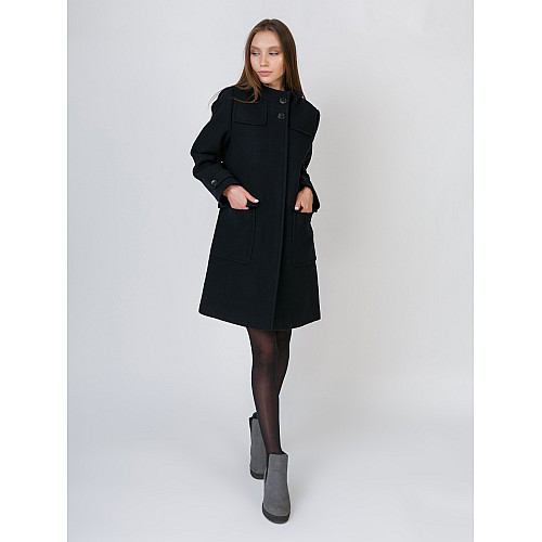 Женское пальто Outerwear 48 Темно-синий (2900057066012)