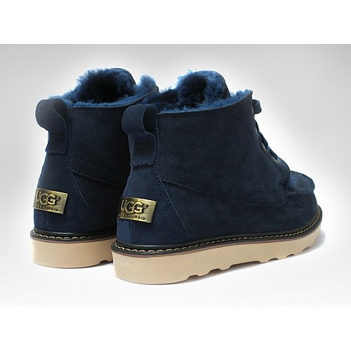 Чоловічі Ugg David Beckham Boots Dark Blue-69 UGG Темно-синій ( Navy) 43 (12) Чоловічий Замша (UGG69_43)