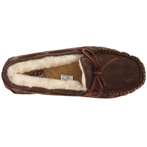 UGG DAKOTA SLIPPER Chocolate-47 UGG Коричневий 36 (5) Жіночий Замша (UGG47_36)