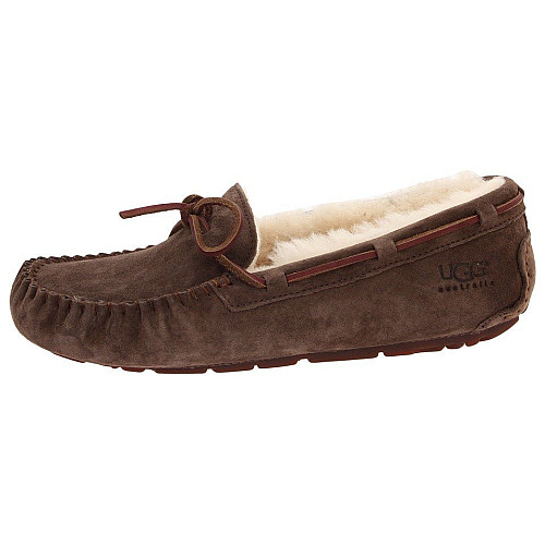 UGG DAKOTA SLIPPER Chocolate-47 UGG Коричневий 36 (5) Жіночий Замша (UGG47_36)