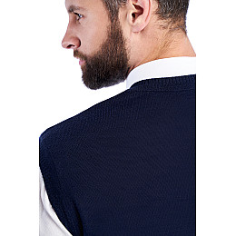 Чоловічий жилет SVTR 48 темно-синій (107)