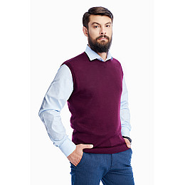 Чоловічий жилет SVTR 50 бордо (107)